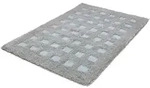 Badteppich BOXES (LBH 120x70x2 cm) - gr&uuml;n - LBH 120x70x2 cm