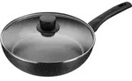Schmorpfanne VIPITENO CERAMIC (LHD 48x14x28 cm) - schwarz - LHD 48x14x28 cm