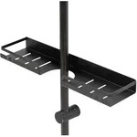 Duschstangencaddy ALTARELLA (BHT 45x4x10.50 cm) - schwarz - BHT 45x4x10.50 cm