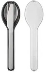 Besteck-Set ELLIPSE (BHT 5.10x2.30x19.50 cm) - schwarz - BHT 5.10x2.30x19.50 cm