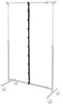 Taschengarderobe (BHT 3x200x3.50 cm) - schwarz - BHT 3x200x3.50 cm