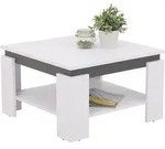 Couchtisch TIM III (LBH 68x68x41 cm) - wei&szlig; - LBH 68x68x41 cm