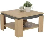 Couchtisch TIM III (LBH 68x68x41 cm) - braun - LBH 68x68x41 cm
