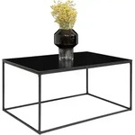 Couchtisch DROP VITA (LBH 90x60x45 cm) - schwarz - LBH 90x60x45 cm