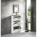 Schuhkipper SIRJA (BHT 59x103x17 cm) - wei&szlig; - BHT 59x103x17 cm