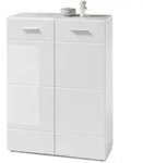 Schuhschrank MARTIAL (BHT 90x122x40 cm) - wei&szlig; - BHT 90x122x40 cm