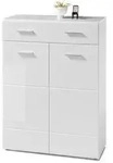 Schuhschrank MARTIAL (BHT 90x122x40 cm) - wei&szlig; - BHT 90x122x40 cm