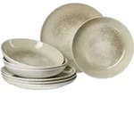 Tafelservice SAVORA (BHT 28.50x28.50x17 cm) - beige - BHT 28.50x28.50x17 cm