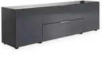 Lowboard SYRINA (BHT 180x54x40 cm) - grau - BHT 180x54x40 cm