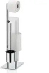 Toilettengarnitur STYLE (LBH 26x18x71 cm) - silber - LBH 26x18x71 cm