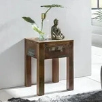 Nachttisch (LBH 40x40x55 cm) - braun - LBH 40x40x55 cm