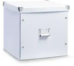 Box BONNY (BHT 34x32x32 cm) - wei&szlig; - BHT 34x32x32 cm