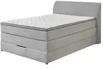 Boxspringbett KAMARIA (LF 140x200 cm) - Bezug: Stoff - LF 140x200 cm