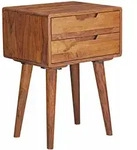 Nachttisch (LBH 36x47x66 cm) - braun - LBH 36x47x66 cm