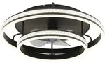 Deckenventilator KENDALL (DH 60x20 cm) - schwarz - DH 60x20 cm