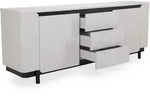 Sideboard VALYA (BHT 205x79x45 cm) - beige - BHT 205x79x45 cm