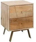 Nachttisch SIKAR (LBH 40x40x56 cm) - braun - LBH 40x40x56 cm