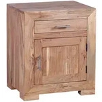 Nachttisch MUMBAI (LBH 50x40x60 cm) - braun - LBH 50x40x60 cm