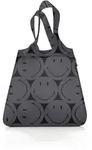 mini-maxi-Shopper reisenthel - SMILEY (BHT 43.50x60x7 cm) - grau - BHT 43.50x60x7 cm