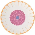 Servierplatte FLEUR (DH 31.80x2.40 cm) - bunt - DH 31.80x2.40 cm