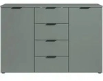 Kommode HARPER BARRA (BHT 135x90x40 cm) - gr&uuml;n - BHT 135x90x40 cm