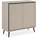 Kommode ARDA (BHT 90x90x38 cm) - beige - BHT 90x90x38 cm