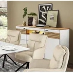 Sideboard HARPER WENTWORTH (BHT 175x97x47 cm) - wei&szlig; - BHT 175x97x47 cm