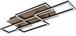 Deckenleuchte JEFFRY (LBH 87,50x32,50x7,50 cm) - schwarz - LBH 87,50x32,50x7,50 cm