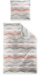 Bettw&auml;sche WAVE Satin (135x200cm, 1 Kissen 80x80) - 135x200cm, 1 Kissen 80x80