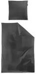 Bettw&auml;sche PARIS Mako-Satin (BL 155x220 cm) - grau - BL 155x220 cm