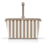 carrybag reisenthel - summerstripes coffe (BHT 29x48x28 cm) - braun - BHT 29x48x28 cm
