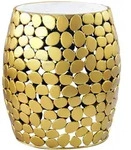 Beistelltisch (DH 40x46 cm) - gold - DH 40x46 cm