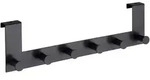 T&uuml;rgarderobe CELANO (BHT 39x11x5.50 cm) - schwarz - BHT 39x11x5.50 cm