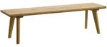 Bank HASENA Oak-Bianco (BHT 140x38x37 cm) - braun - BHT 140x38x37 cm