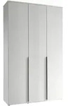 Kleiderschrank HARPER BURELA (BHT 135x225x52 cm) - wei&szlig; - BHT 135x225x52 cm