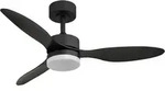 Deckenventilator BLACKWELL (DH 106x40.50 cm) - schwarz - DH 106x40.50 cm