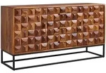 Sideboard (LBH 145x45x81 cm) - braun - LBH 145x45x81 cm
