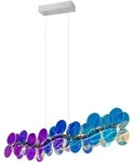 Pendelleuchte IRIDE (BHT 86x150x7.50 cm) - bunt - BHT 86x150x7.50 cm