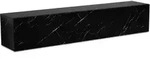 Lowboard (LBH 160x30x30 cm) - schwarz - LBH 160x30x30 cm