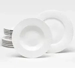Tafelservice PRAG (LBH 30x19x30 cm) - wei&szlig; - LBH 30x19x30 cm