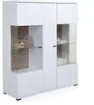 Highboard LIVIN ROVIGO (BHT 115x135x37 cm) - wei&szlig; - BHT 115x135x37 cm