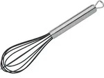 Schneebesen K&Uuml;CHENPROFI SILIKON (DH 6.50x28 cm) - silber - DH 6.50x28 cm