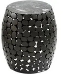 Beistelltisch (DH 40x46 cm) - schwarz - DH 40x46 cm