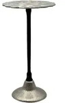 Beistelltisch (DH 29x54 cm) - silber - DH 29x54 cm