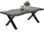 Couchtisch GERD (LBH 110x60x42 cm) - grau - LBH 110x60x42 cm