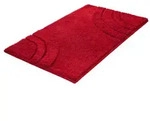 Badteppich SATURN (LBH 100x60x2.50 cm) - rot - LBH 100x60x2.50 cm