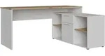 Schreibtisch COSTA (LBH 160x128x74 cm) - wei&szlig; - LBH 160x128x74 cm