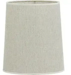 Lampenschirm BRESKA (BHT 25x21x28 cm) - wei&szlig; - BHT 25x21x28 cm