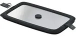 Edelstahldeckel FLEXX 2GO (LBH 30x16.70x3 cm) - LBH 30x16.70x3 cm