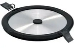 Edelstahldeckel FLEXX 2GO (LBH 20.20x17.30x2.60 cm) - LBH 20.20x17.30x2.60 cm
